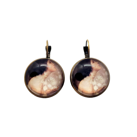 EARRINGS BRONZE WITH WOMAN1